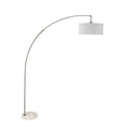 thumbnail image 1 of Furniture of America Cierra Contemporary Metal Extendable Neck Arched Shade Floor Lamp, Ivory, 1 of 2