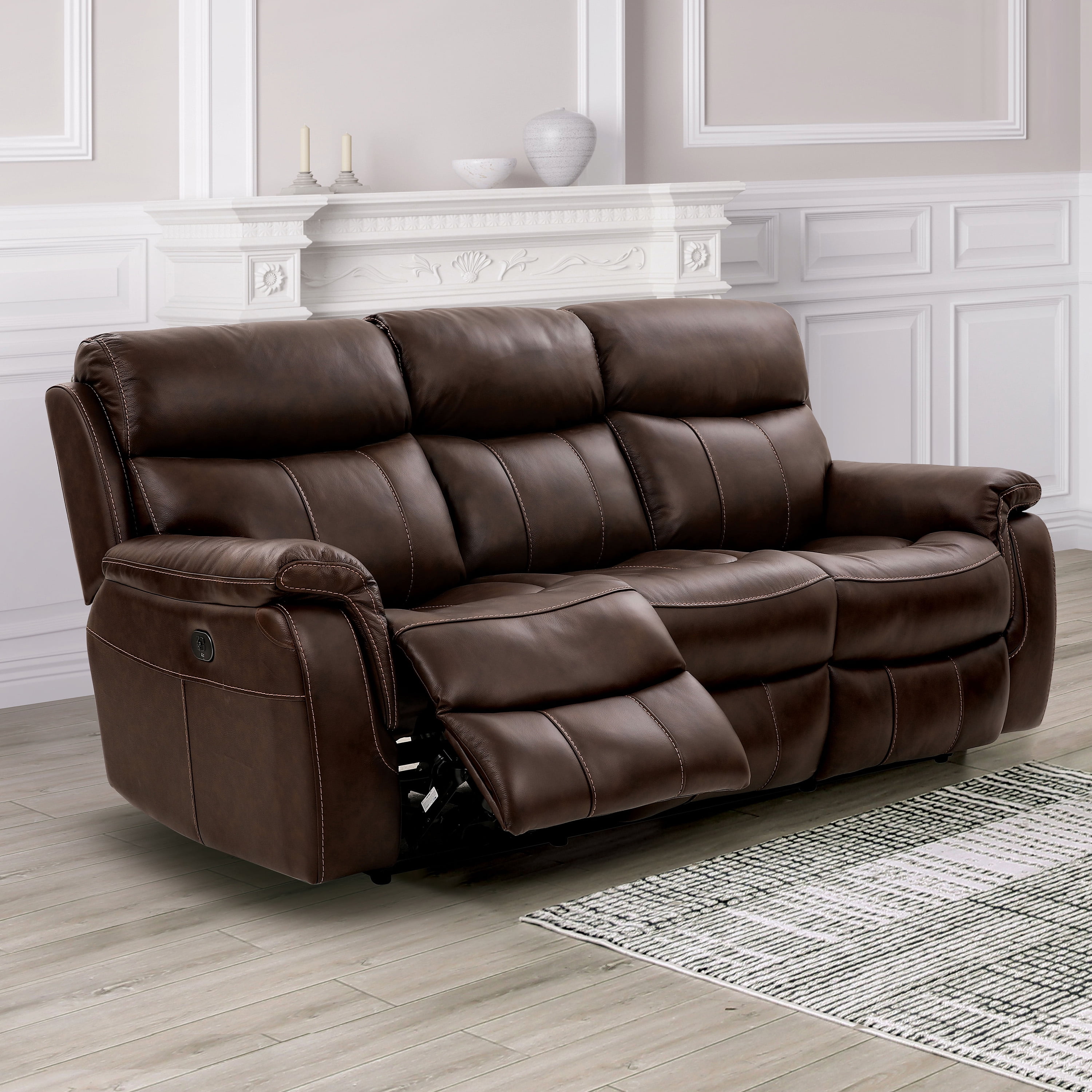 Electric recliner sofa with usb discount