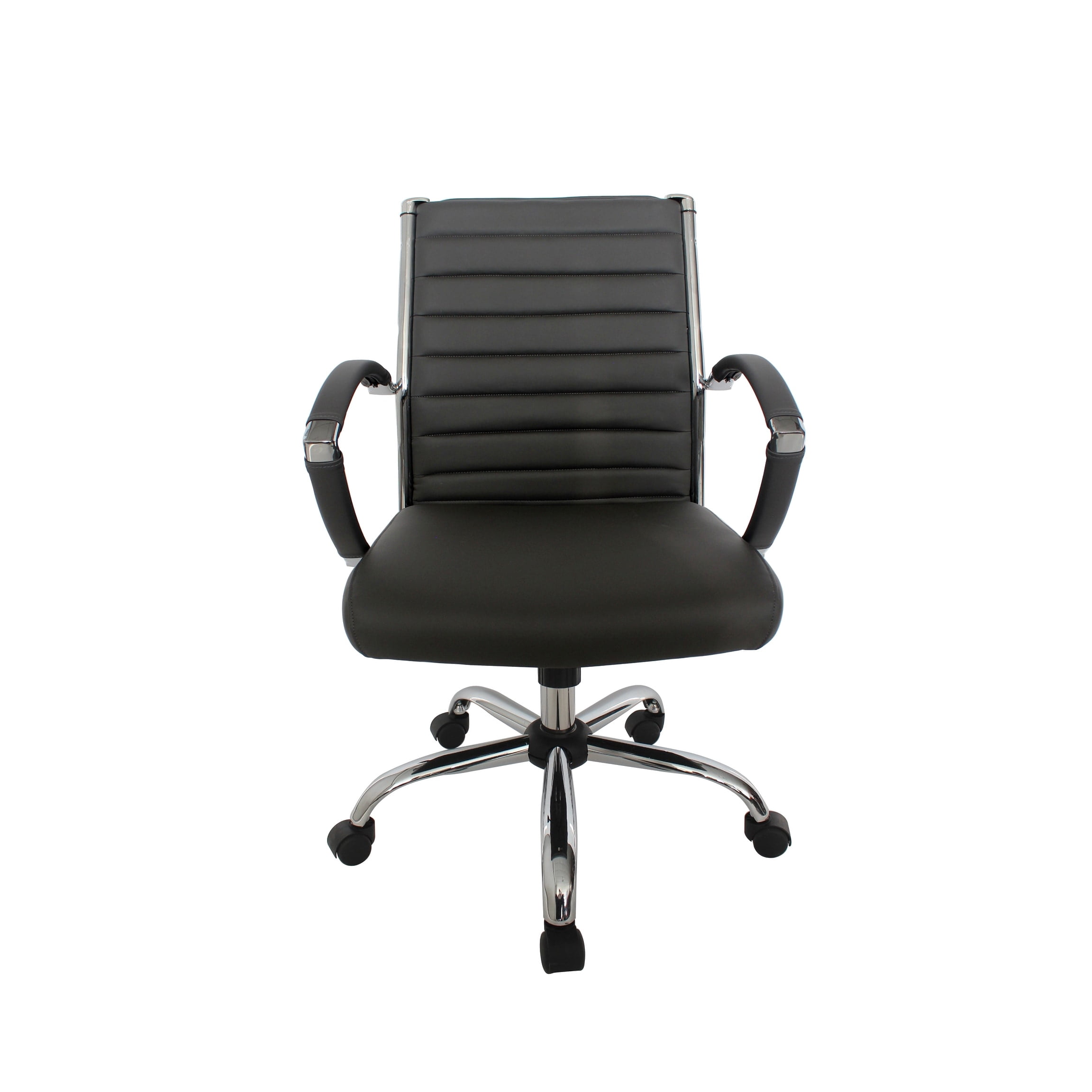 Furniture of America Corrigan Modern Tufted Deep Seat Faux Leather ...
