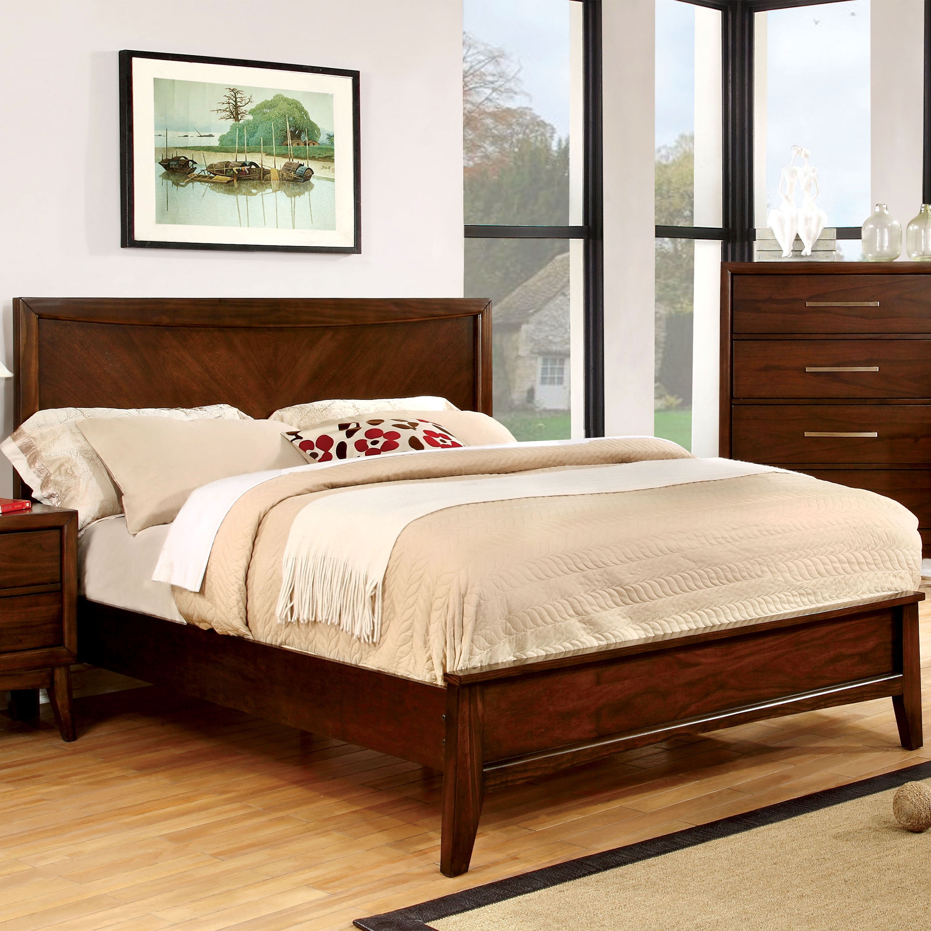 Furniture of America Demartin Black Wood Frame King Platform Bed with  Storage IDF-7223BK-EK - The Home Depot