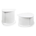 thumbnail image 1 of Furniture of America Elara Wood 2-Piece Coffee Table and End Table Set in White, 1 of 20