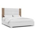 thumbnail image 1 of Furniture of America Erla Wood Panel California King Bed in White and Natural, 1 of 6