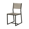thumbnail image 1 of Furniture of America Ervin Industrial Side Chairs - Set of 2, Gray, 1 of 5