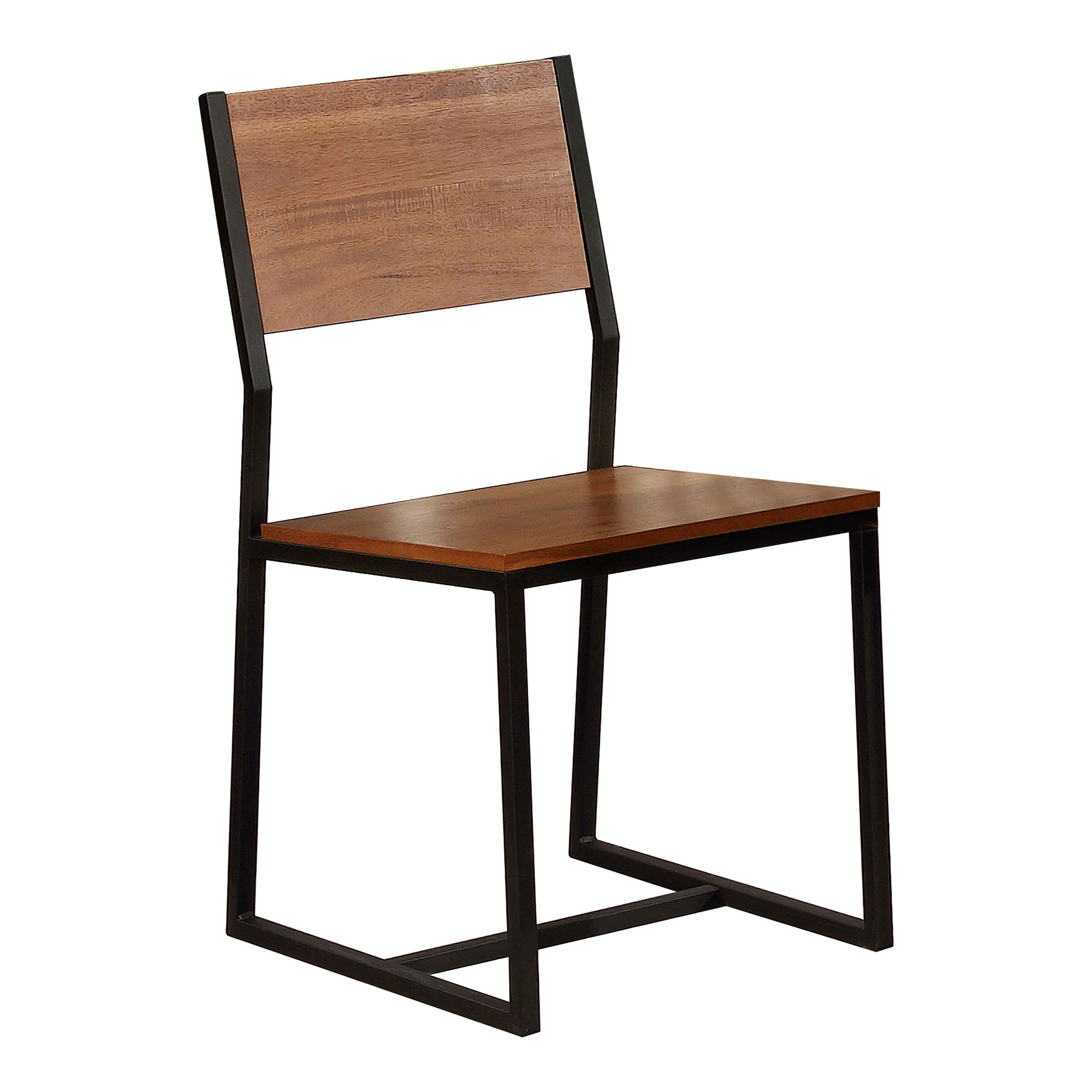 Furniture of America Ervin Industrial Side Chairs - Set of 2, Natural