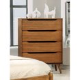 thumbnail image 1 of Furniture of America Farrah Modern 4-Drawer Chest, Multiple Colors, 1 of 2