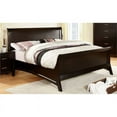 thumbnail image 1 of Furniture of America Fran Traditional Solid Wood Full Sleigh Bed in Brown, 1 of 6