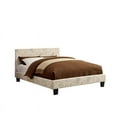 thumbnail image 1 of Furniture of America Full Platform Bed with 12-Inch Mattress, World Traveler Beige Pattern (Assembly Required), 1 of 8
