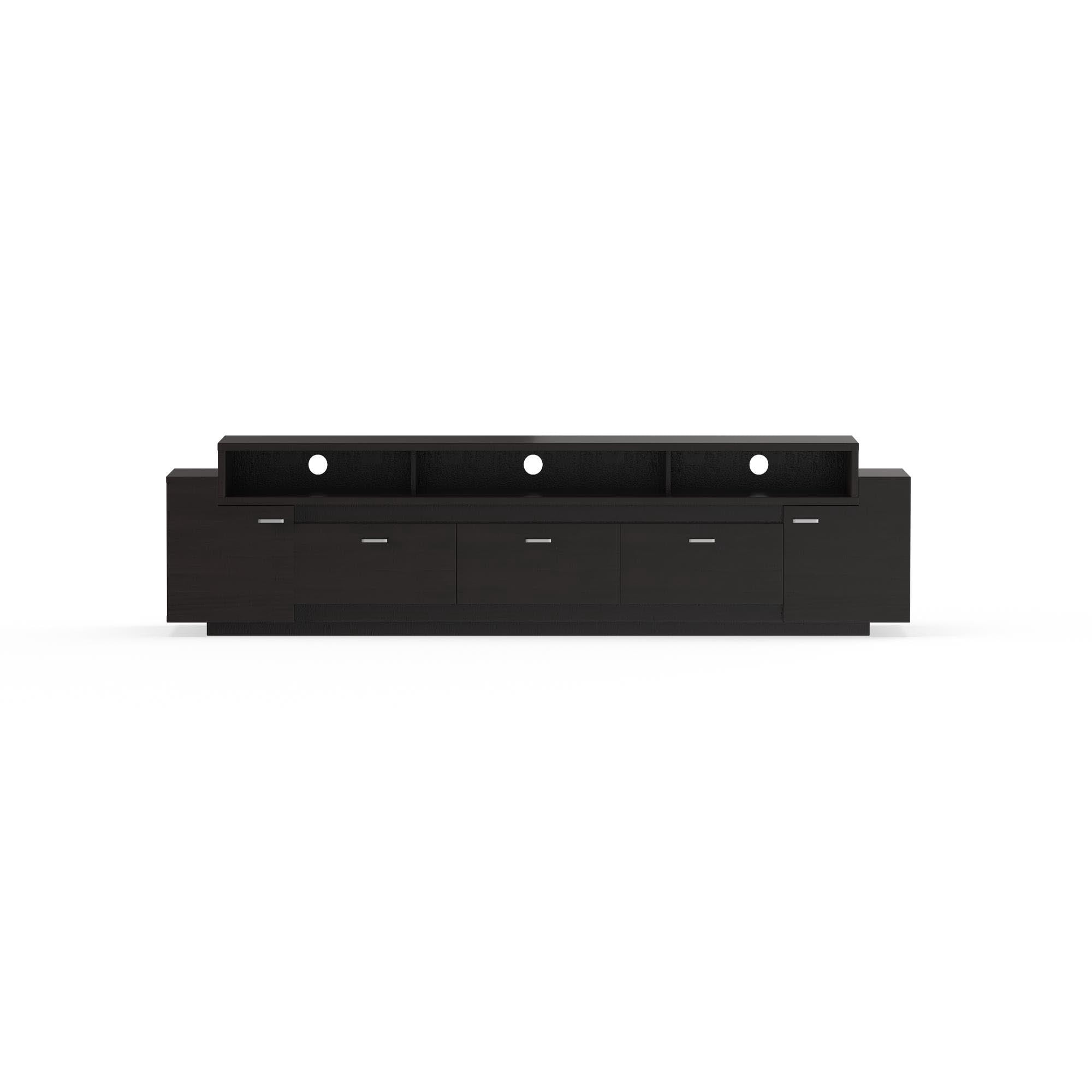 Furniture of America Galdrin Multi-Storage TV Stand, 84", Cappuccino