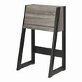 thumbnail image 1 of Furniture of America Gase Farmhouse Wood Fold Down Desk in Distressed Gray/Black, 1 of 5