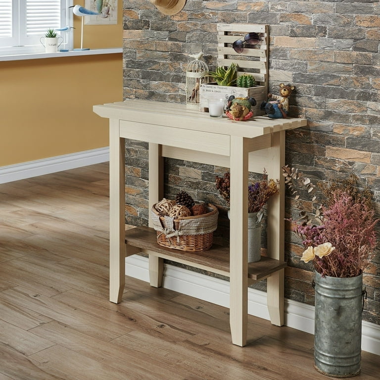 Furniture of America Geer Contemporary Ivory 36 inch 1 Shelf