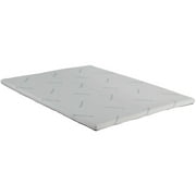 Furniture of America Gomez Fabric California King Topper Mattress in White