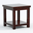 thumbnail image 1 of Furniture of America Granger Transitional Wood 1-Shelf End Table in Cherry, 1 of 8