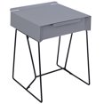 thumbnail image 1 of Furniture of America Herbit Contemporary Side Table, Multiple Colors, 1 of 2