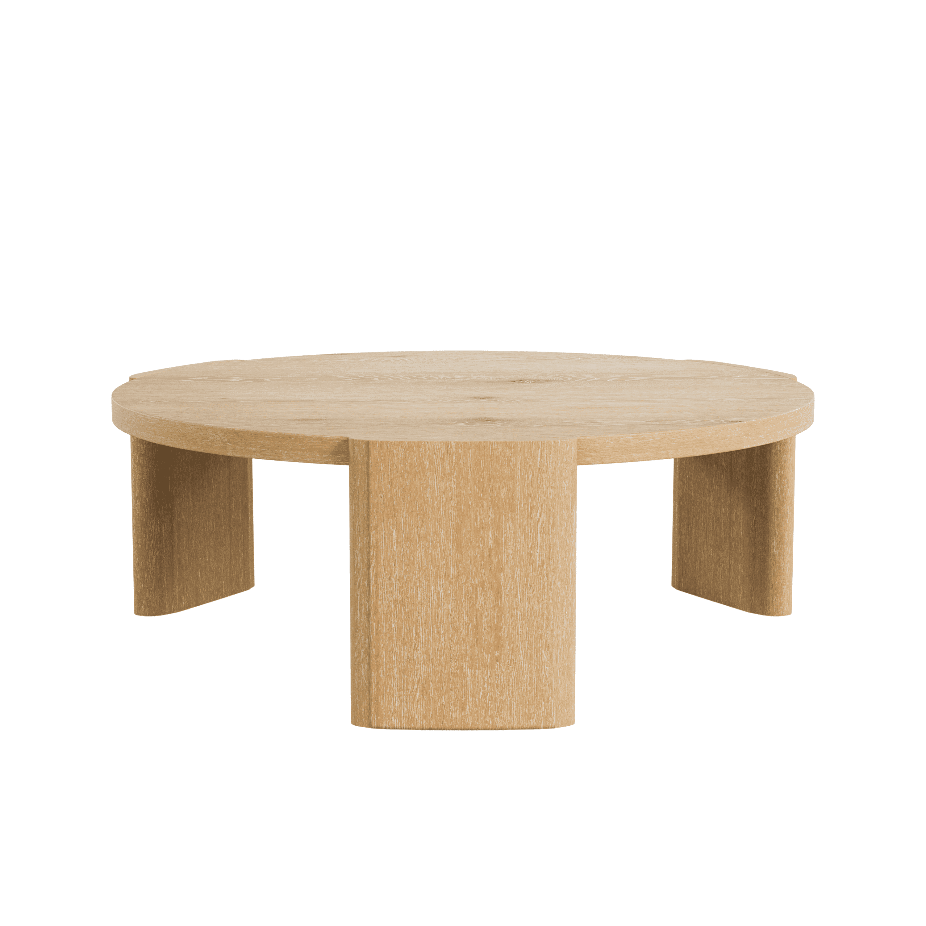 Furniture of America Honora Modern Wood 42-inch Oval Coffee Table