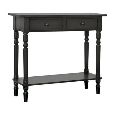 Furniture of America Humphry Sofa Console Table in Gray Wood Finish