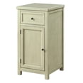 thumbnail image 1 of Furniture of America Jennifer Wood 1-Drawer Side Table in Antique White, 1 of 6