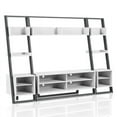 thumbnail image 1 of Furniture of America Kente Wood 4-Piece Entertainment Center in Distressed Gray, 1 of 16