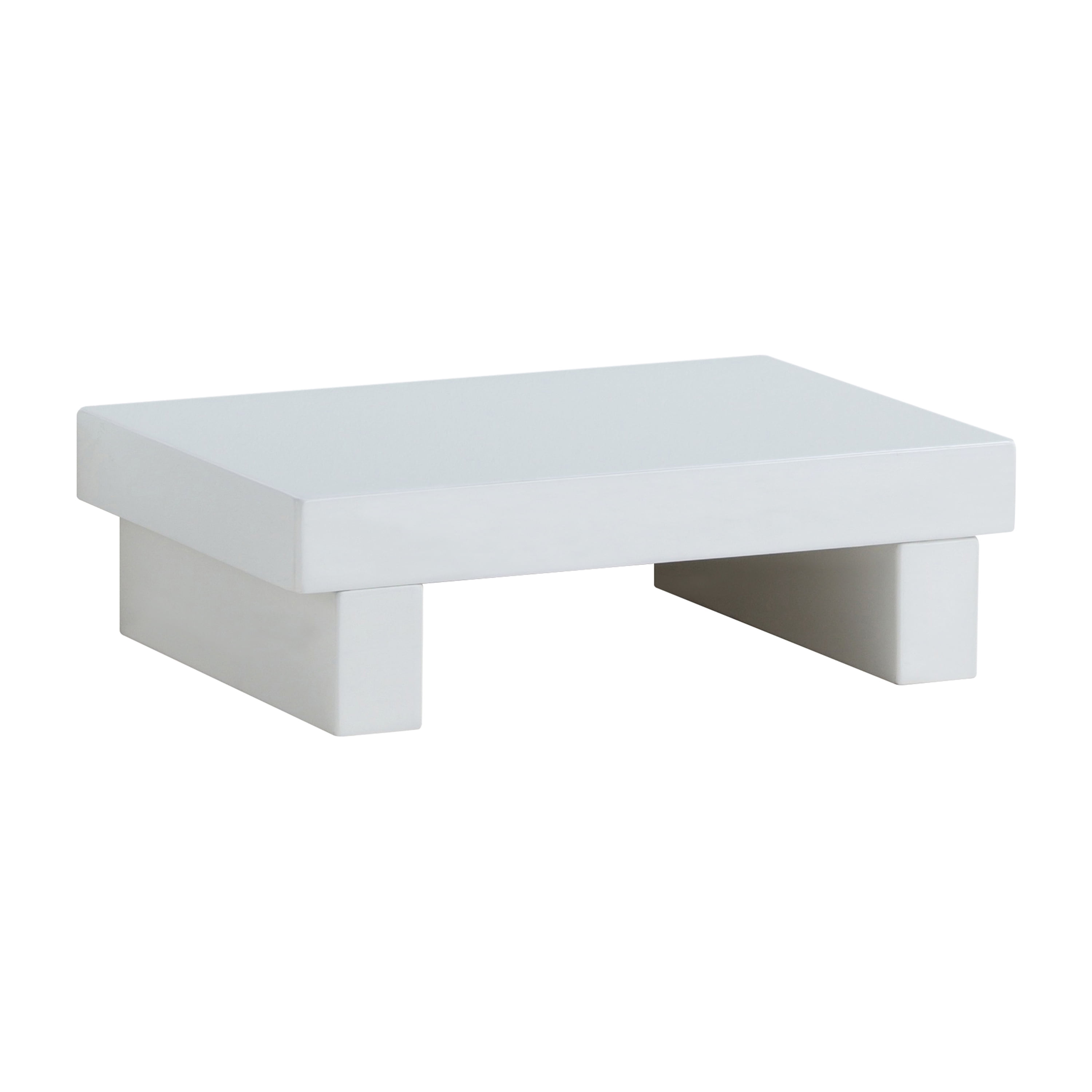 Furniture of America Krister Rustic Nightstand with 2-Drawer, Glossy White