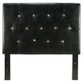 thumbnail image 1 of Furniture of America Kylen Faux Leather Twin Headboard in Black, 1 of 6