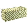 thumbnail image 1 of Furniture of America Laina Contemporary Fabric Storage Bench in Green, 1 of 7