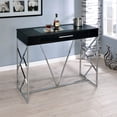 thumbnail image 1 of Furniture of America Lilia Contemporary Bar Table, Chrome, 1 of 7