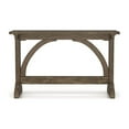 thumbnail image 1 of Furniture of America Linx Rustic Wood Rectangle Console Table in Reclaimed Oak, 1 of 9