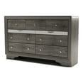 thumbnail image 1 of Furniture of America Lubbock Adult Modern 9-Drawer Dresser, Gray, 1 of 6