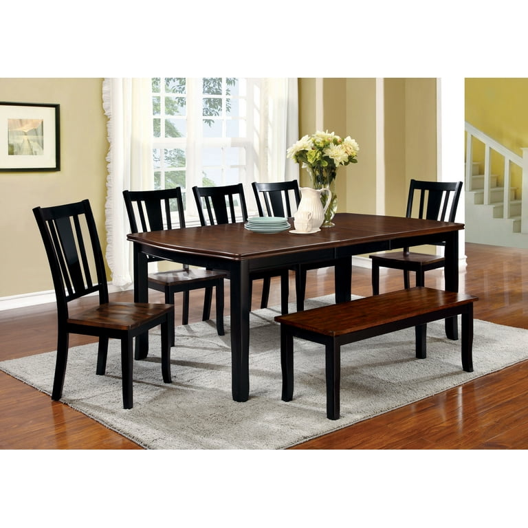 Black and cherry dining set sale