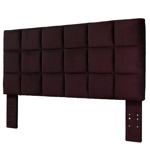 Furniture of America Maderira Flannelette Headboard, Full/Queen, Purple