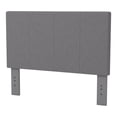 thumbnail image 1 of Furniture of America Mellie Fabric Headboard, Full/Queen, Gray, 1 of 4