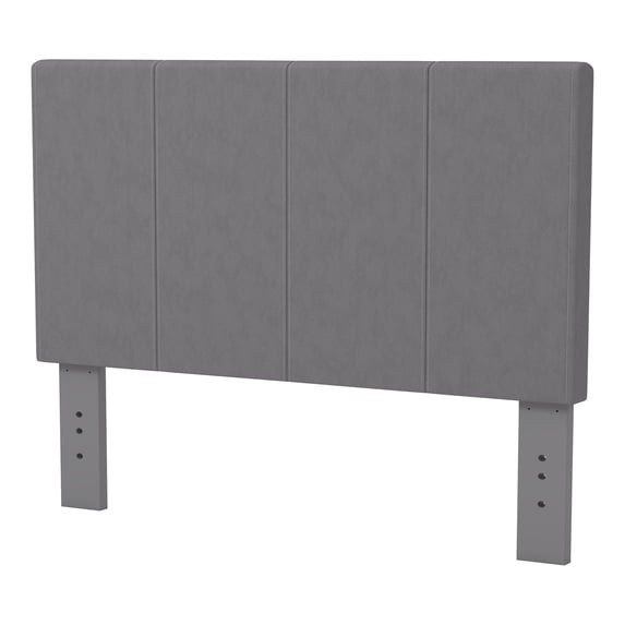 Furniture of America Mellie Fabric Headboard, Full/Queen, Gray