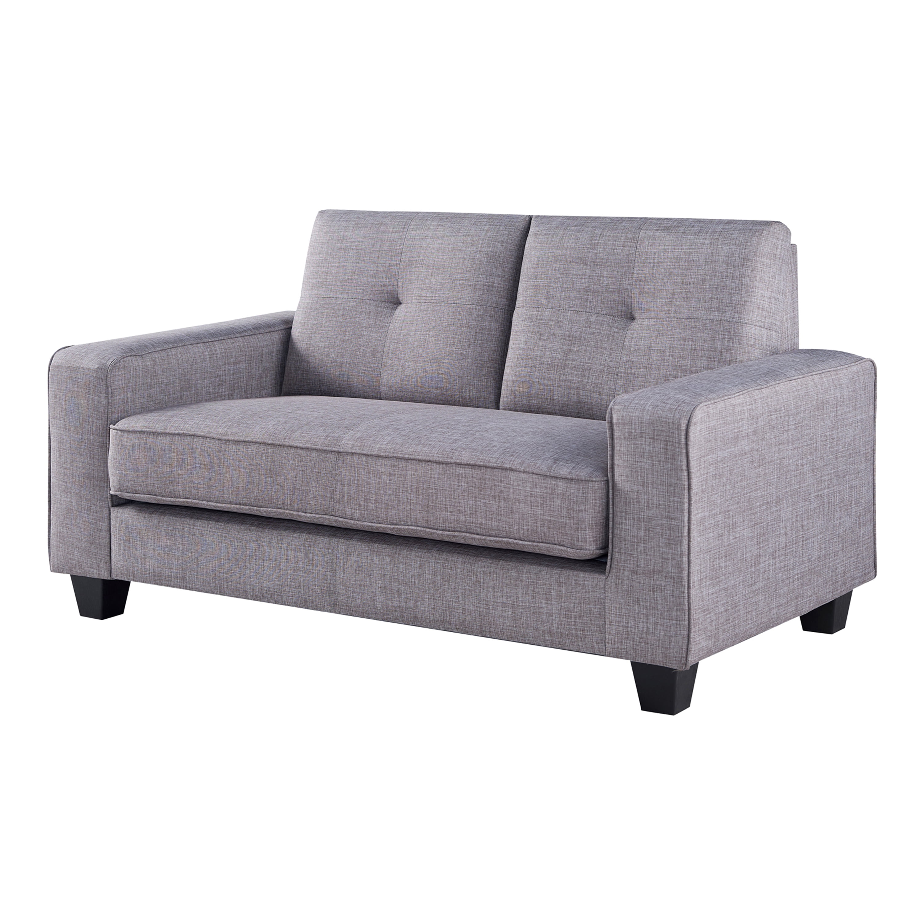 Furniture of America Moda Loveseat, Gray
