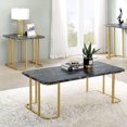 thumbnail image 1 of Furniture of America Musel 2-Piece Coffee Table Set, Black, 1 of 6