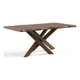 thumbnail image 1 of Furniture of America Pascan Solid Wood Dining Table in Rich Walnut, 1 of 10