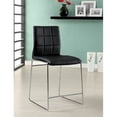 thumbnail image 1 of Furniture of America Poipen Upholstered Pub Height Dining Chair (Set of 2), 1 of 3