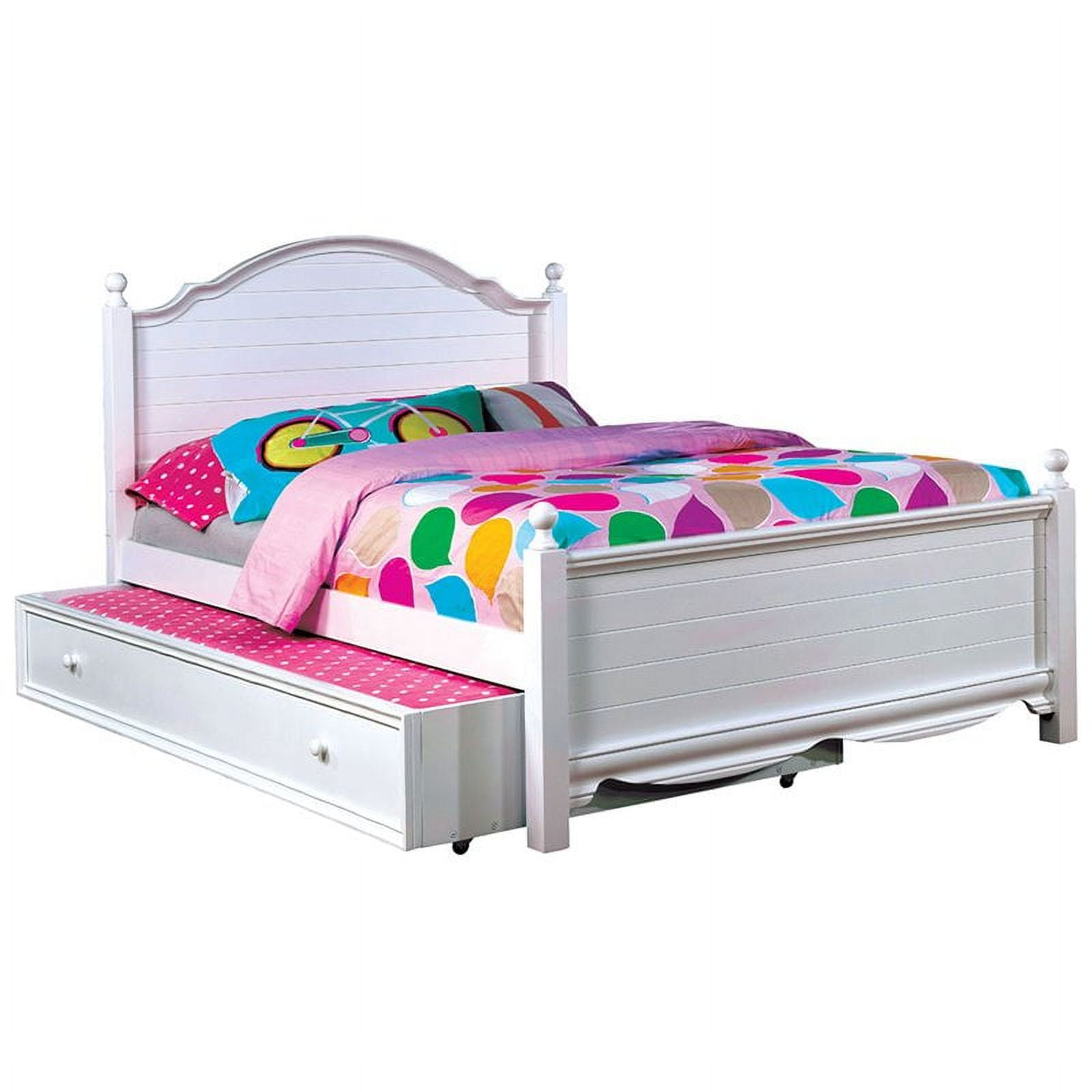 Furniture of America Poppy Transitional Wood Kids Full Bed with