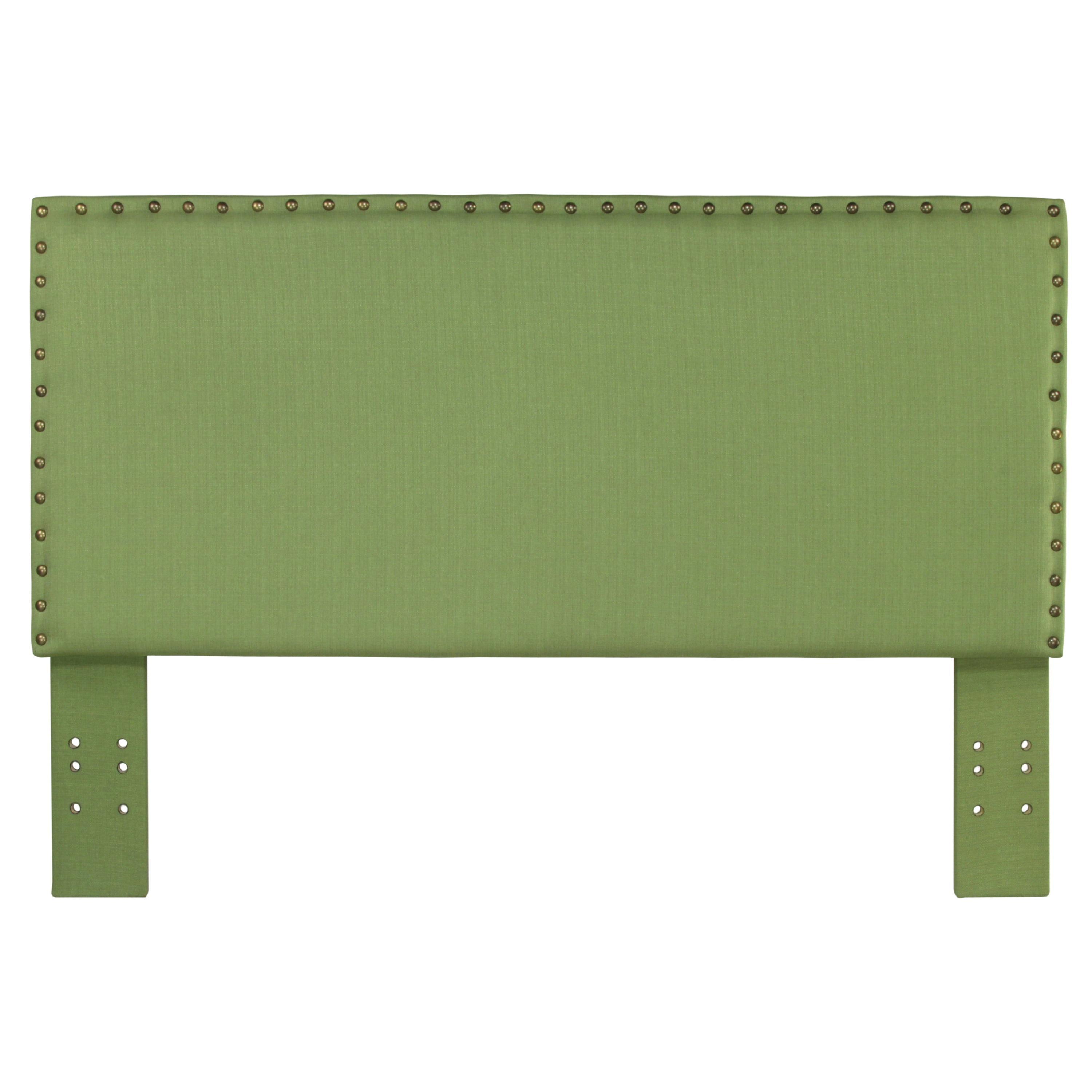 Furniture of America Raleigh Linen-like Fabric Headboard, Full/Queen, Green