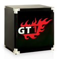 thumbnail image 1 of Furniture of America Ramirez Metal Racecar Nightstand in Black, 1 of 2
