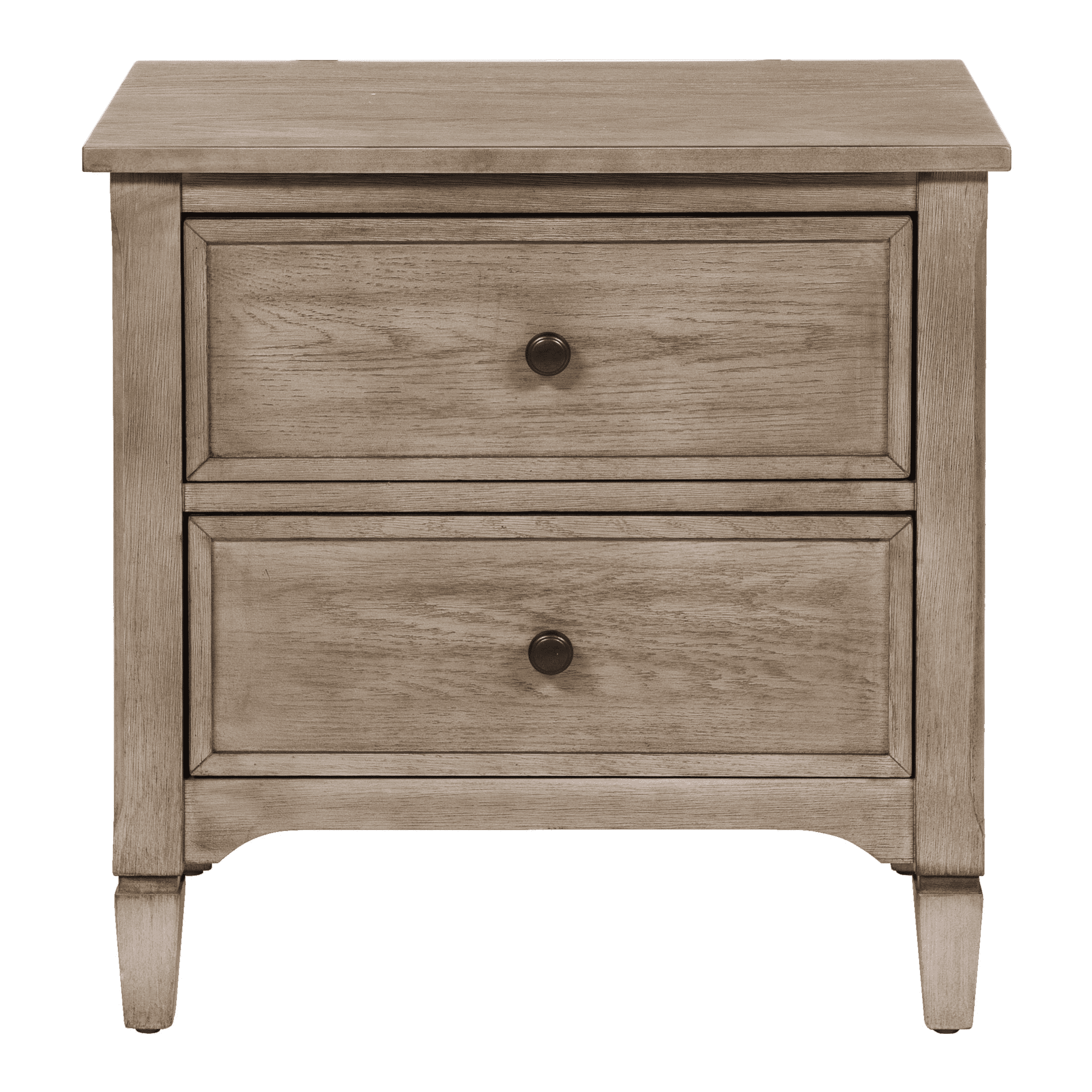 Warm wood sale nightstand