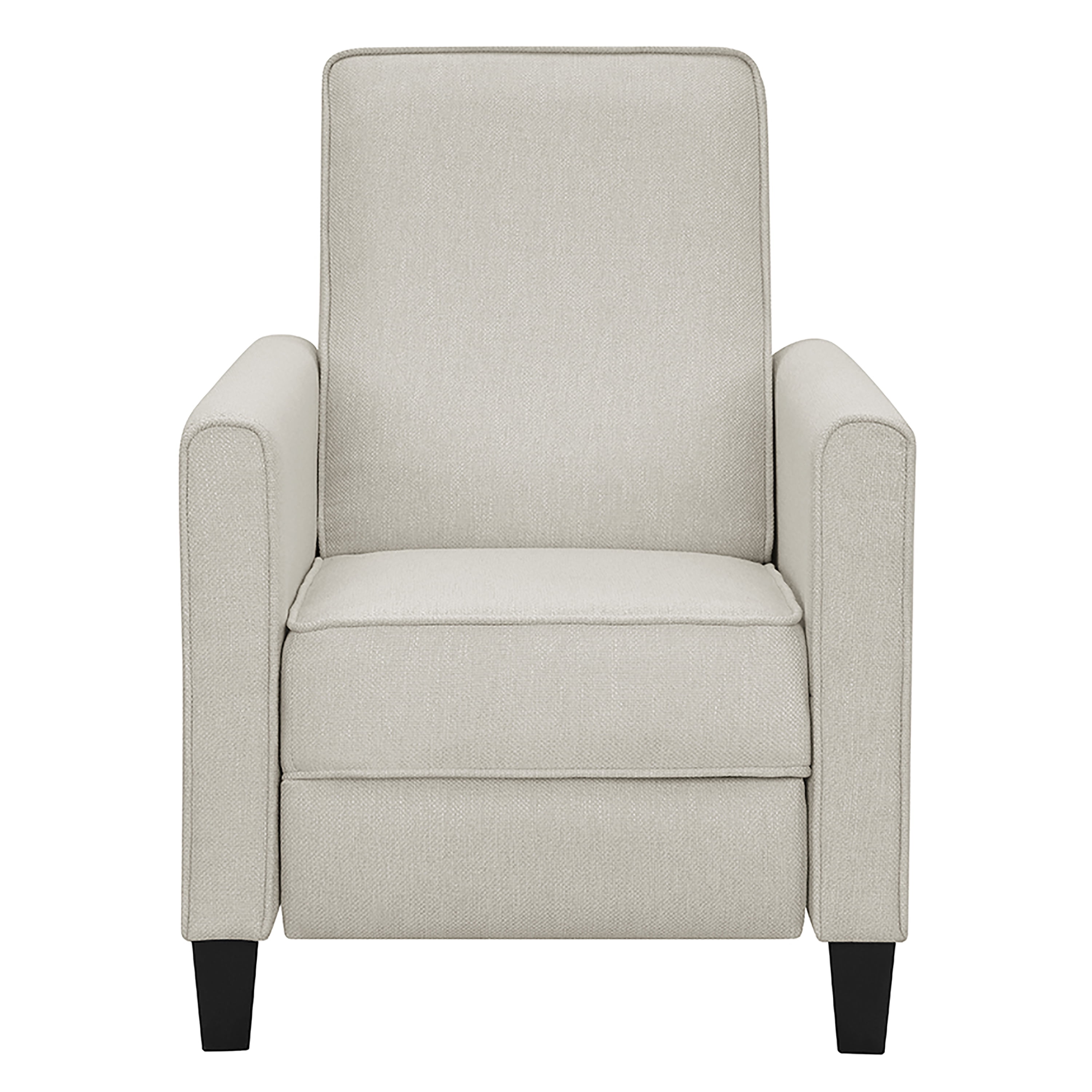 Furniture of America Rengo Linen Upholstered Recliner, Beige