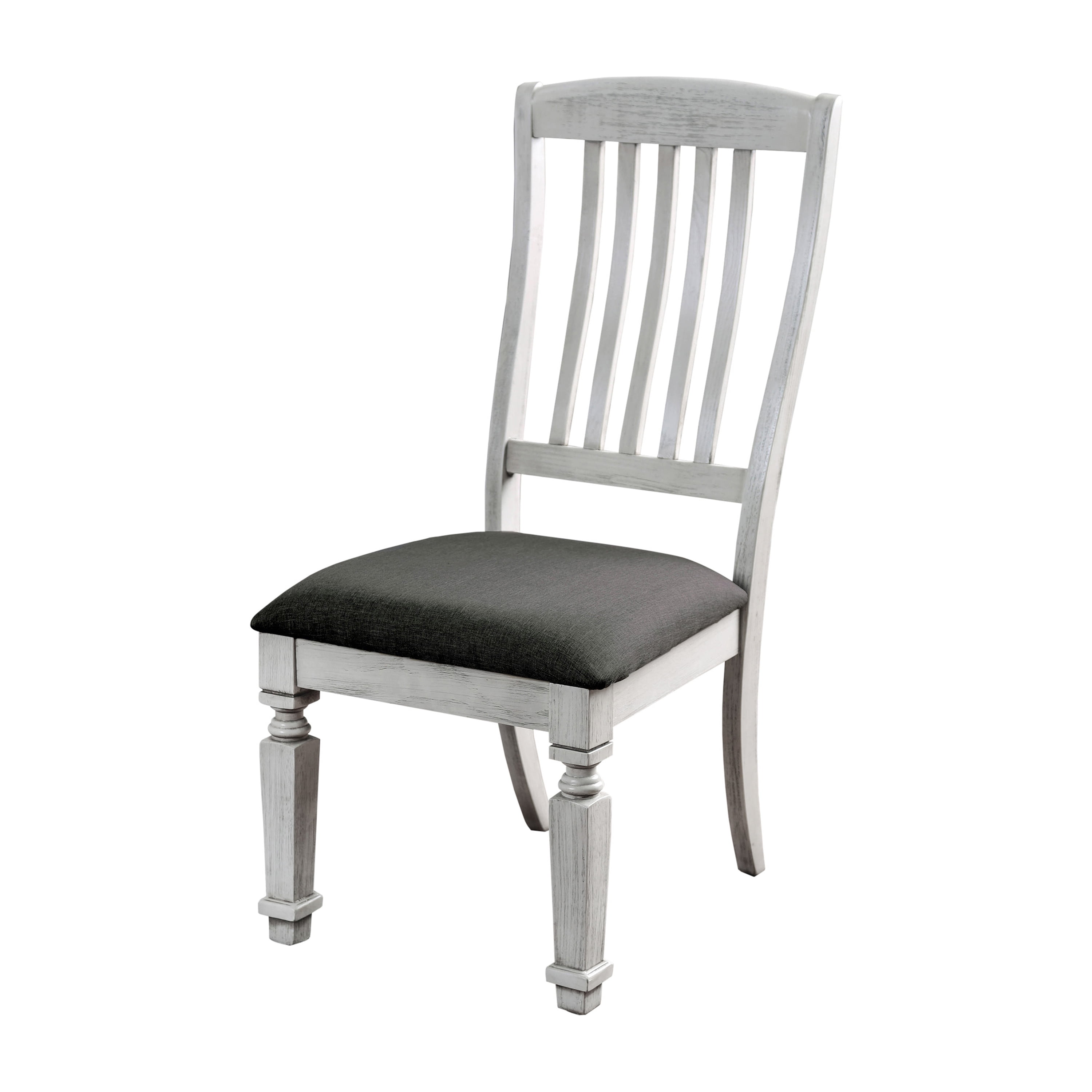 Furniture of America Roslyn Padded Dining Chairs - Set of 2, Antique White