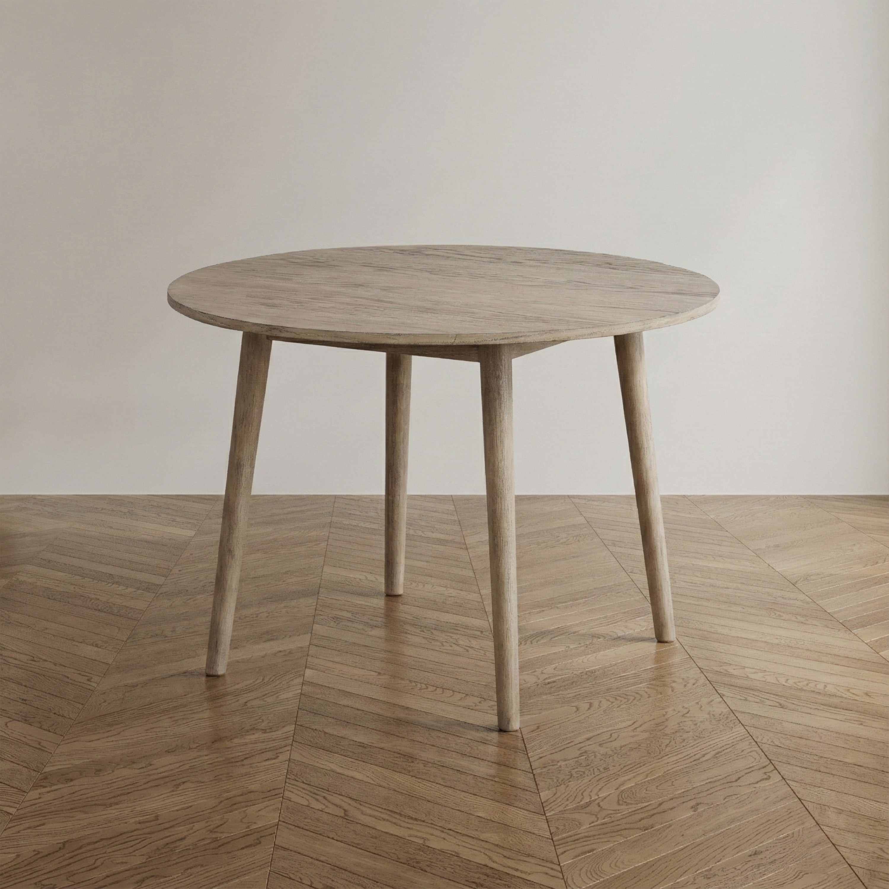 Furniture of America Rusenta Solid Wood 42-inch Round Dining Table ...