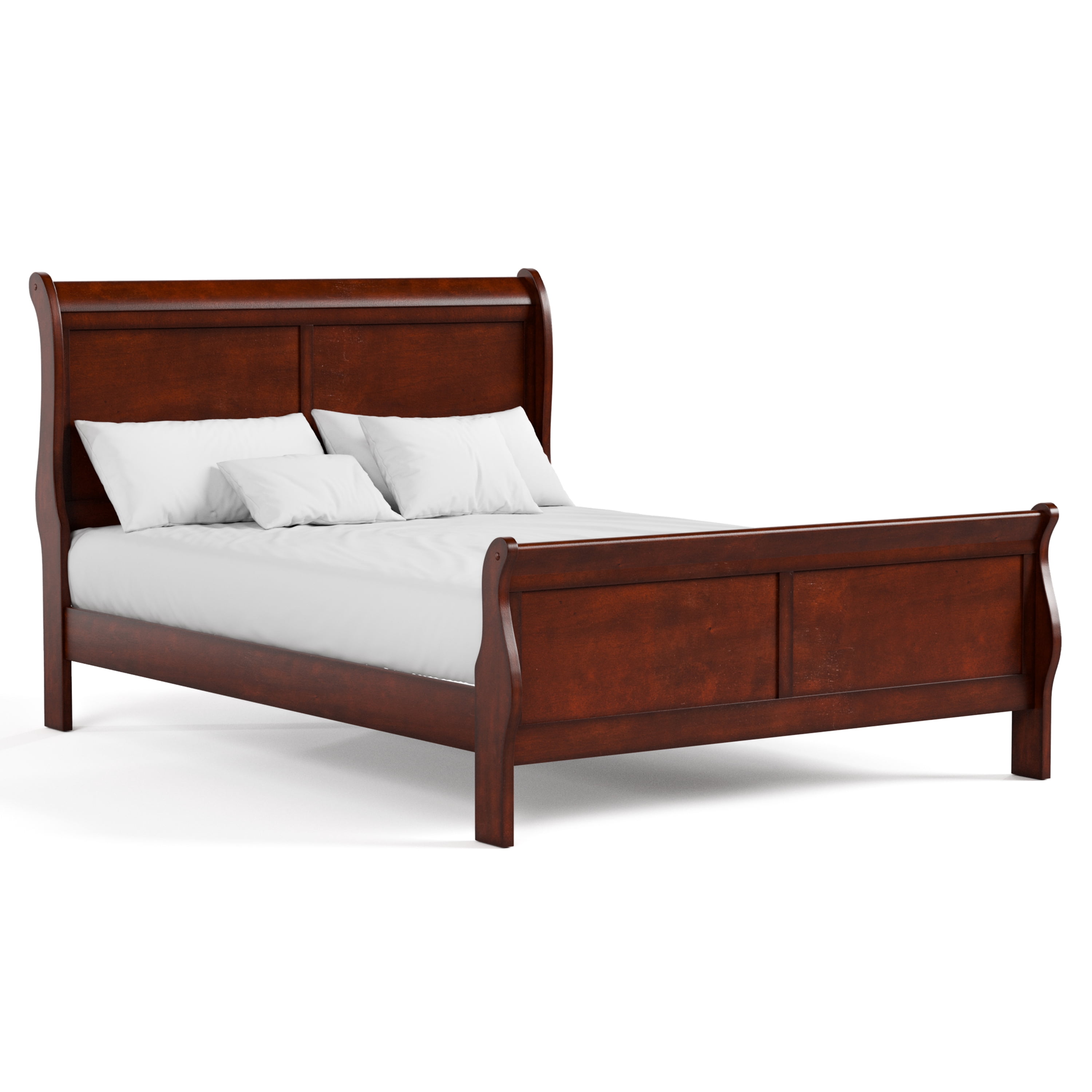 Furniture of America Rycia Sleigh Panel Bed