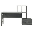 thumbnail image 1 of Furniture of America Sinclar 70-inch Desk with USB Port, Distressed Gray, 1 of 9