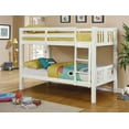 thumbnail image 1 of Furniture of America Sophie Wood Bunk Bed, Twin/Twin, White, 1 of 2