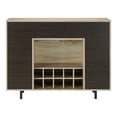 thumbnail image 1 of Furniture of America Tarian Wood 10-Bottle Buffet Server in Natural Oak, 1 of 5