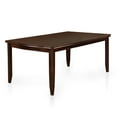 thumbnail image 1 of Furniture of America Tenmile Extendable Wood Dining Table, Espresso, 1 of 6