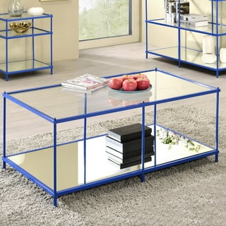 Walmart glass 2024 coffee table sets