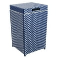 thumbnail image 1 of Furniture of America Tropaz Aluminum Patio Trash Can, Navy, 1 of 10