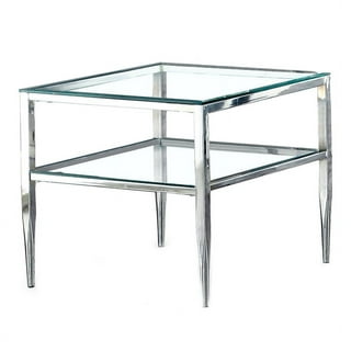 Furniture of America End Tables Side Tables Silver Walmart